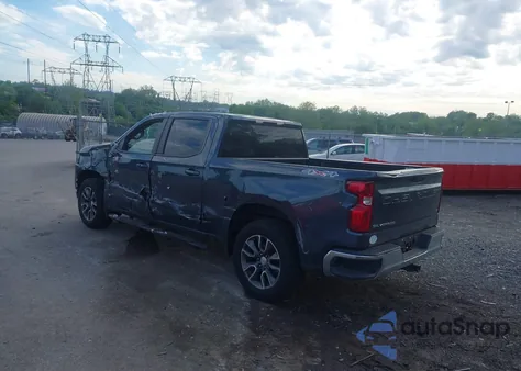 2020 Chevrolet Silverado 1500 4Wd Short Bed Lt из США, поврежденный, VIN 3GCUYDED9LG376077